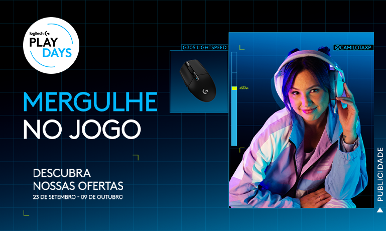 [PARCERIA] LOGITECG - LOGI PLAY DAYS - Destaque
